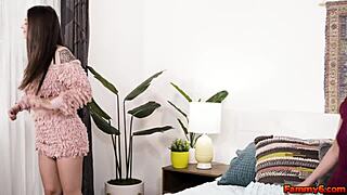 when your stepmom wants to spend a night with you, it's special