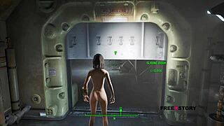 Holy! Fallout 4 Gay Sex Scene with Nude Girl Action!