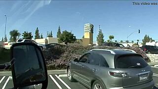 Big tits story unfolds as she teases with every bounce in wild action.