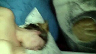 Keisha Gives Intense Blowjob To Big Monster Cock