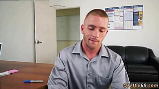 Older men perform blowjobs to keep their gay boss satisfied in this video.