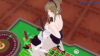 Kusuha Mizuha And Cagalli Intense Lesbian Play In Hentai