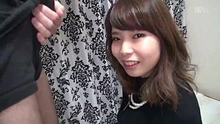 Japanese AV Star Reika, President's Daughter, Delivers Stunning Blowjob Performance