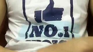 Gay group twink live show with casual interactions