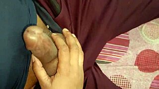 Indian babe enjoys doggystyle creampie with step-brother