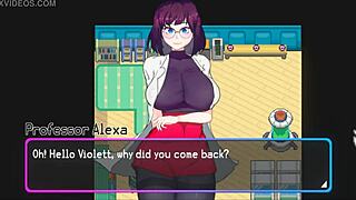 Finger Commander in Oppaimon Hentai Pixel Game Ep 1