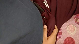 Indian babe enjoys doggystyle creampie with step-brother