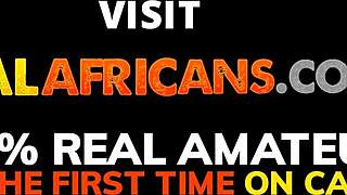 South African Couple's Steamy Amateur Sex in Shower