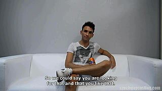 Czech Lukas 7709 Gay Casting Sucking