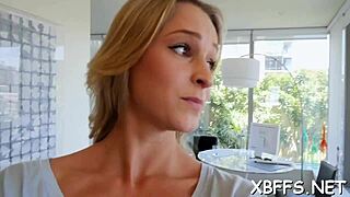 BFF GFs Go Wild Sucking Dongs in Group Action