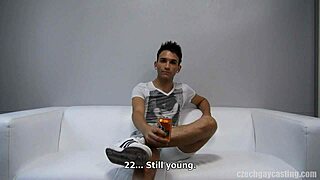 Czech Lukas 7709 Gay Casting Sucking
