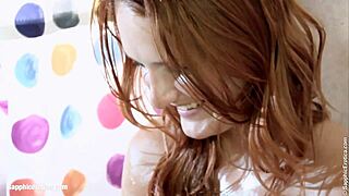 Two Lesbians with HOT BODIES Explore Each Other in Bath by Sapphic Erotica