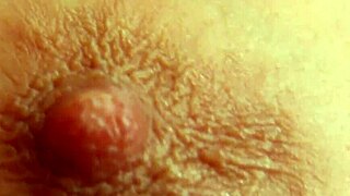 give me pink with busty carol teasing her shaved pussy to squirt