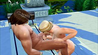 Sims 4 Parody Featuring MILF and Cartoon Characters in Fun Scenario