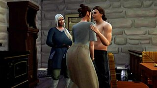 Sims 4 Parody Featuring MILF and Cartoon Characters in Fun Scenario