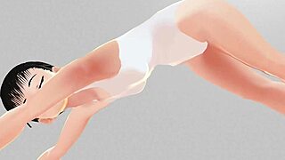 Leo Feels The Emotional Stretch In Anime Yoga Session