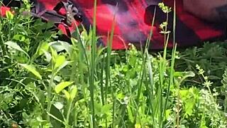 Boss Seduces Young 18+ Secretary Outdoors