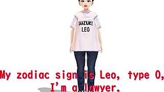 Leo Feels The Emotional Stretch In Anime Yoga Session