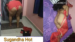 Uncle Fucks Daughter-In-Law Pussy Sucking on Diwali Night Outdoor