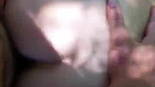 I enjoy a blonde ponytail outdoor doggystyle with monster cock and cumshot