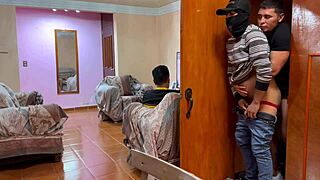 I took my neighbor's boyfriend for a wild ass ride unnoticed.