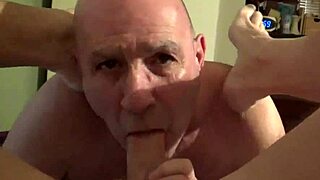 i watched as he sucked the cum out of steven's cock and balls
