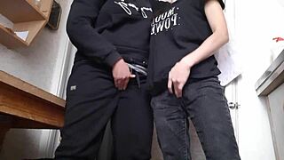 we masturbate dressed before studying so parents don't catch us!