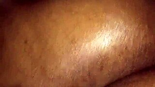 Black beauty gets her ass played with in a very erotic manner
