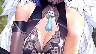 Yelan Genshin Impact Anime Character in Stunning Hentai Action