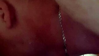 feeling the passion licking my wife's big ass and diving into her milf pussy