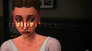 petite teen 18+ slut gets roughly pounded by principal in office sims 4