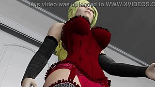 Maya's Alluring Appeal in 3D Hentai Lingerie Group Anime Threesome