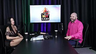 brazilian model in lingerie squirting during group fun