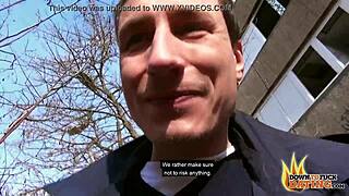 Nerdy Slut Lullu Gun Feels Intense Pleasure In Public Threesome