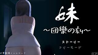 i explore hentai game fantasm theater where charlotte encounters a ghost in front of the tv part 2