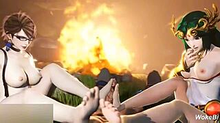 bayonetta 3d hentai compilation with big tits in wild group action. dive into this anime fetish frenzy.