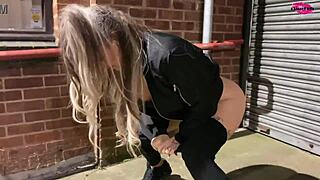 Outdoor Pissing Compilation Scene