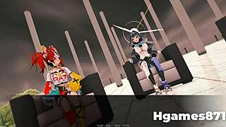 Hololewd manager part 2 in 3d hentai game