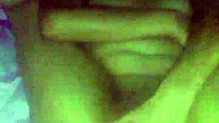 Filthy wife slut rubs her pussy intensely while cheating on husband