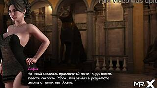 Bossy woman gives foot orgasm