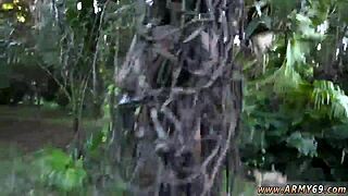 Daddy and boy explore gay sex first time bare 😍