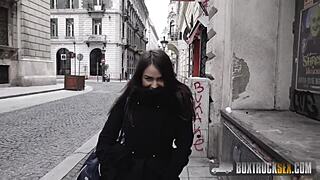 Hot Beauty Anina Silk Enjoys Hardcore Public Sex