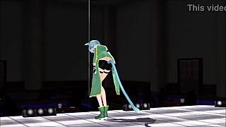 Sinon from Sword Art Online in Wild MMD Action!