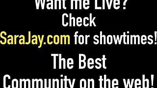 Sara Jay's Sultry Blowjob And Cunilingus