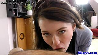 cocksucking polish beauty spanked by oldmale