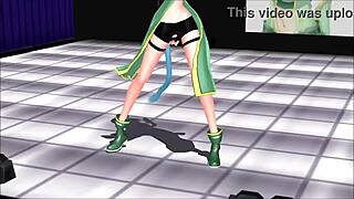 Sinon from Sword Art Online in Wild MMD Action!