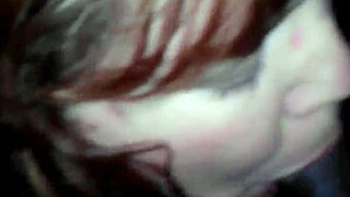 Amateur interracial teasing leads to intense blowjob session.