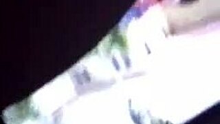 Cheating Girlfriend Rides Big Cock In Lingerie, Squirting Close-Up On Her Big Ass.