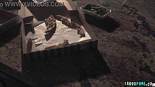 Bisexual milf Mona Azar joins stepson Nathan Bronson in hot college threesome