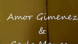 La Depredadora De Amor Swallows Cum In Mouth After Blowjob On Big Tits